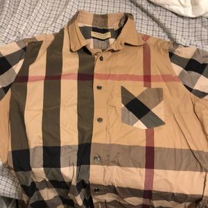 Xl Burberry button down